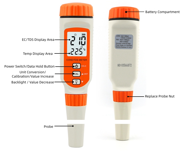 tds meter water quality tester details