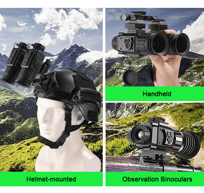 /thermal imaging night vision binoculars application