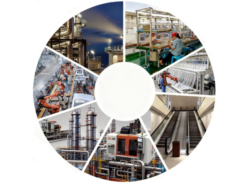 Through beam photoelectric switch application