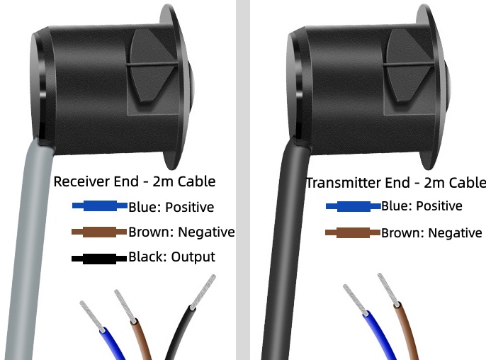 through beam photoelectric switch wiring diagrams