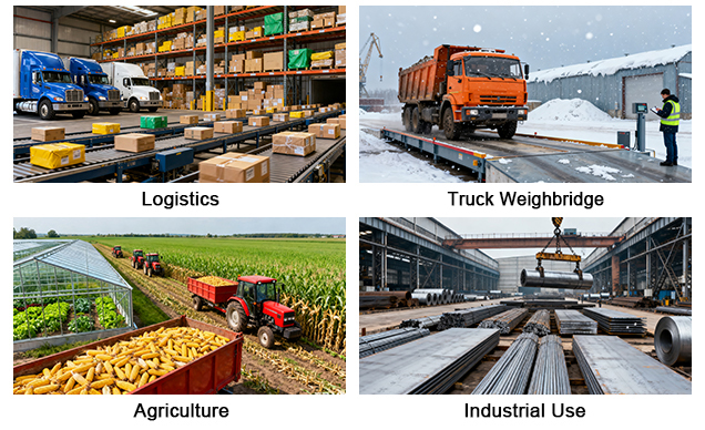 Wireless digital weighing indicator application