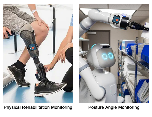 Wireless IMU sensor application