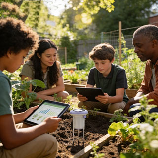 Zigbee soil moisture sensor application for educational garden