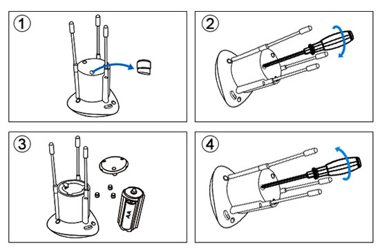 Zigbee soil moisture sensor battery replacement