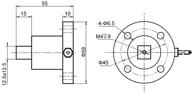 Torque Sensor dimension