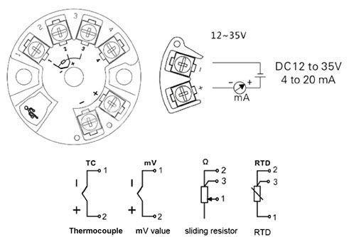 Smart temperature transmitter wiring diagram