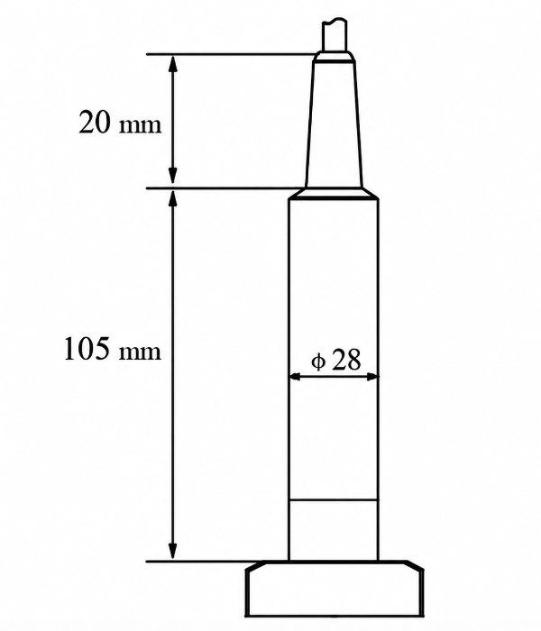 submersible water level sensor dimension