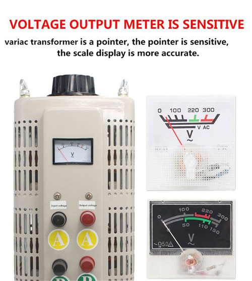 Three phase variable transformer details