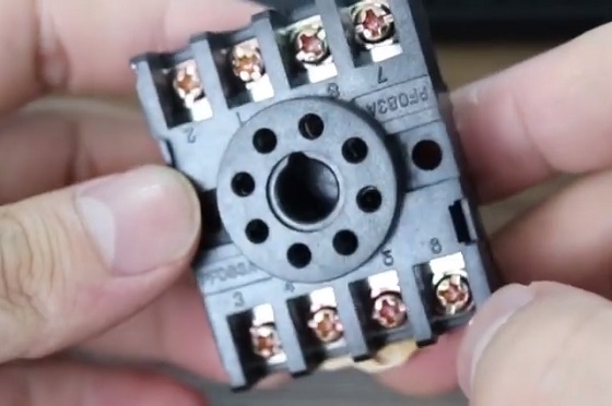Timer relay base