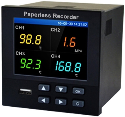 tips of operating paperless recorder