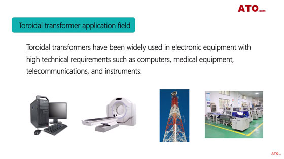 Toroidal transformer application