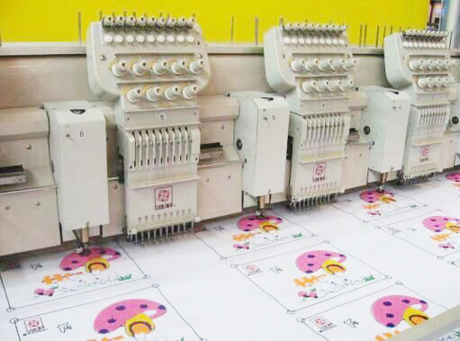 towel embroidery machine