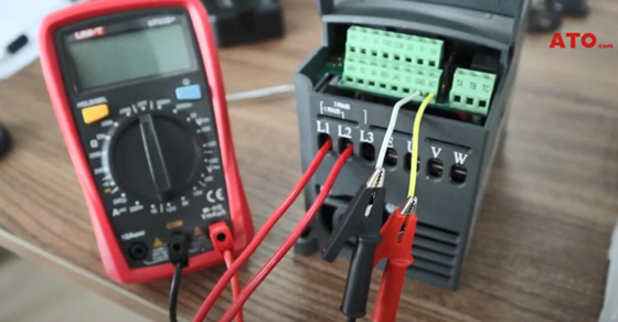 VFD and multimeter