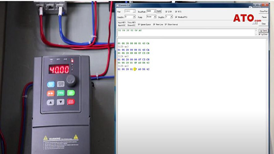 vfd running at 40hz