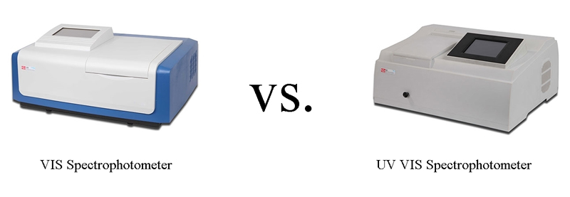 VIS Spectrophotometer vs. UV VIS Spectrophotometer