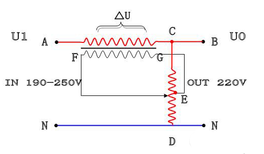 Voltage Stabilizer Circuit Diagram Analysis