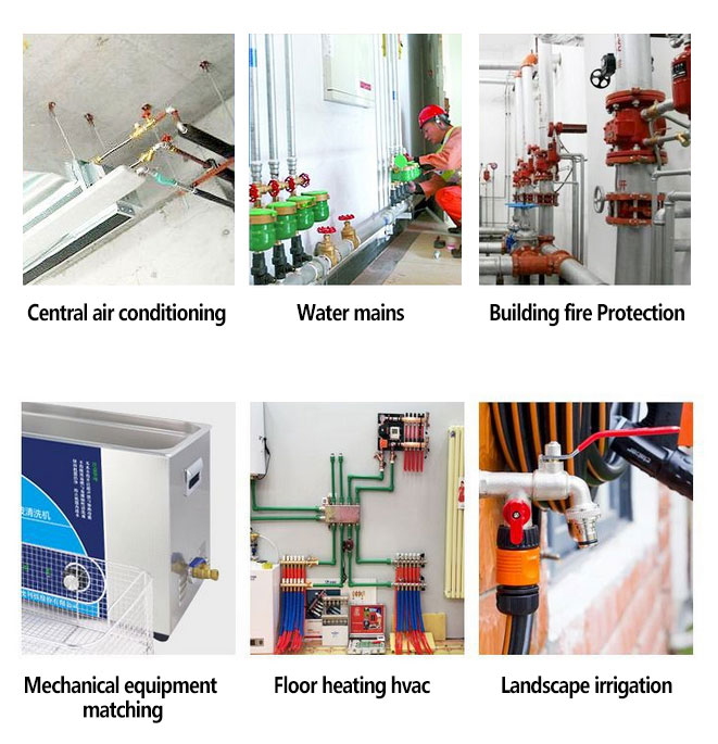 Water pressure regulator applications