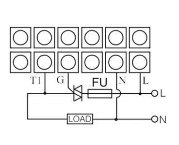Wiring Diagram of SCR Voltage Regulator Model D2A