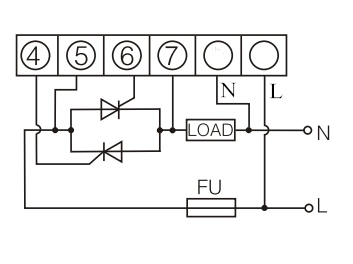 Wiring Diagram of SCR Voltage Regulator Model D3A