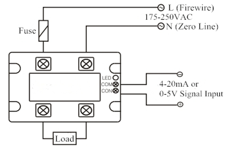 Wiring Diagram of Voltage Regulator Module Stabilivolt