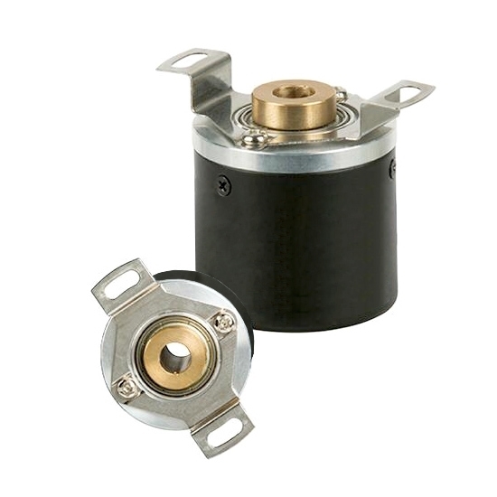 1000P/R 60mm Outer 12mm Hollow Shaft Incremental Rotary Encoder Push Pull Output 5 V ~ 26V 