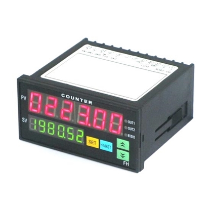 6-Digit Electronic Counter 1/16 DIN NC400-6 - Timers & Counters -  Controllers, Thermostats, Data Loggers, Solid State Relays, Sensors,  Transmitters, SCADA, Data Acquisition and Temperature Controllers