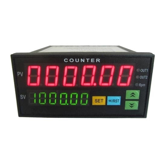 Digital Counter, 6 Digit, Frequency/Rev/Speed