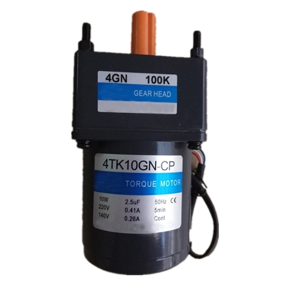 10 W AC Gear Motor, Torque  Motor with Gearbox, single phase