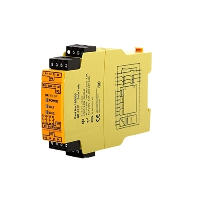 Safety Relay 24V AC/DC 3NO+1NC