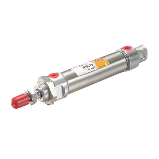 Air Cylinder Pneumatic,Double Acting Pneumatic Air Cylinder,10Mm Stroke Sda25-10 25Mm Bore Aluminum Double Acting Pneumatic Air Cylinder,Adopts Self-Lubrication Bearing Guide 