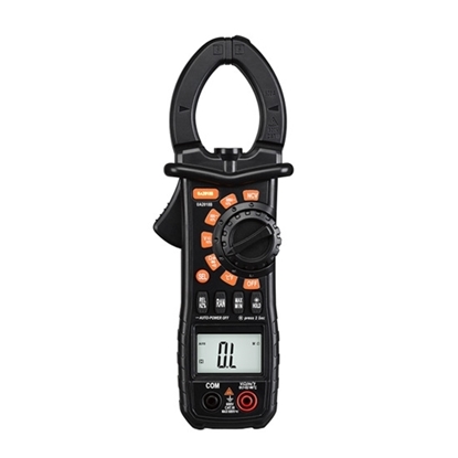 Clamp Meter with 600A AC Current/Capacitance/Temperature/TRMS/NCV