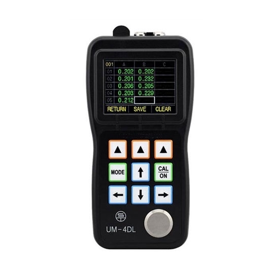 Digital AScan Ultrasonic Thickness Gauge, Metal/Steel/Pipe, ThruPaint