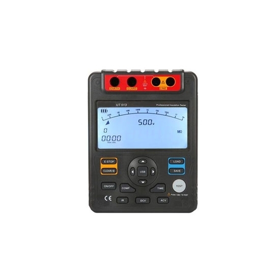 Megger Insulation Tester, 500V/1000V/2500V/5000V
