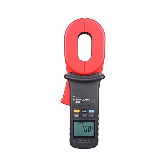 Clamp-on Ground Resistance Tester, 0.01-1000Ω