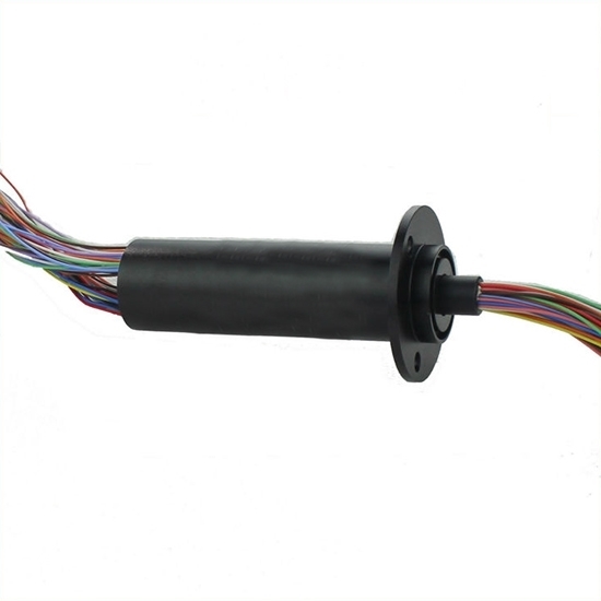 Miniature Capsule Slip Ring Connector, 25mm, 56-Wire, 2A