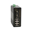 Picture of 8 Port Managed Industrial Switch, Layer 2, Din Rail