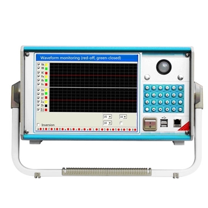 6 Phase Relay Test Set, 110V 220V Adjustable DC Output