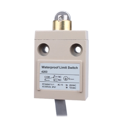 Waterproof Limit Switch, 1NO 1NC, 3A/250VAC, 5A/125VAC