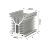 Picture of Solid State Relay Heat Sink for Industrial SSR/3-Phase SSR