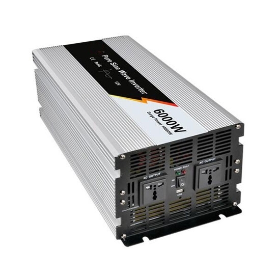6000 Watt Pure Sine Wave Power Inverter, 48V DC to 240V AC