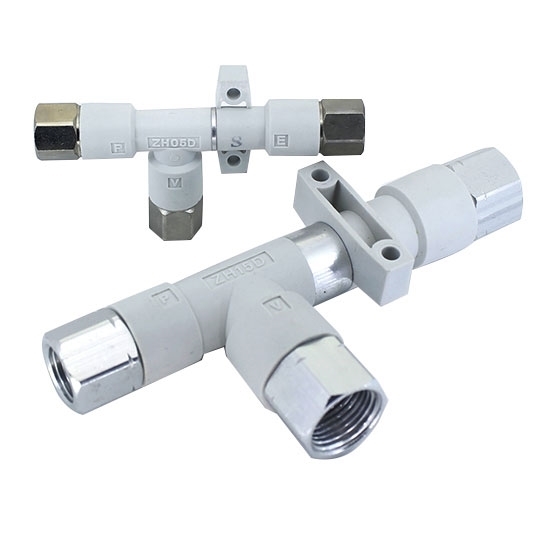 Pneumatic Vacuum Ejector, Body Ported Type