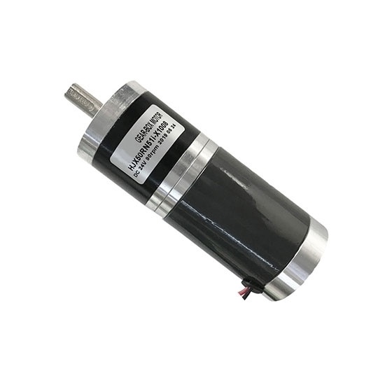 Brushed DC Motor with Gearbox, 3200rpm, 12V/24V, 50mm