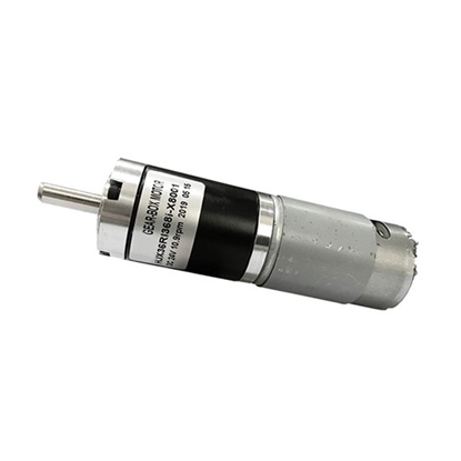 Brushed DC Motor with Gearbox, 4000rpm, 12V/24V, 36mm
