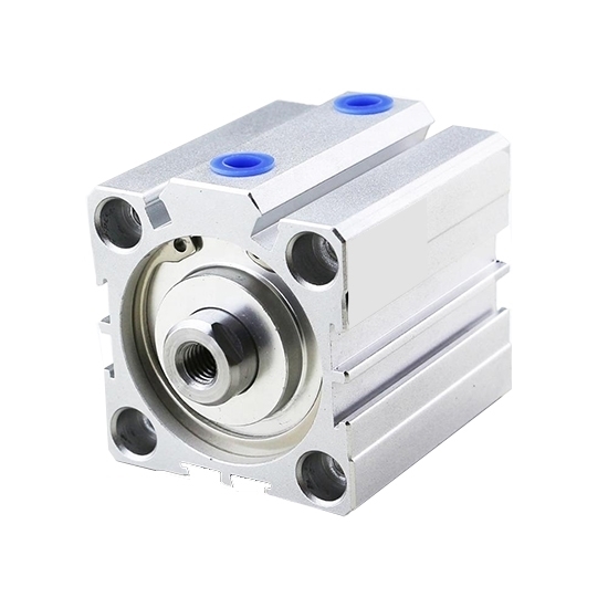 Compact Pneumatic Cylinder, 100mm Bore, 100mm Stroke, Double acting