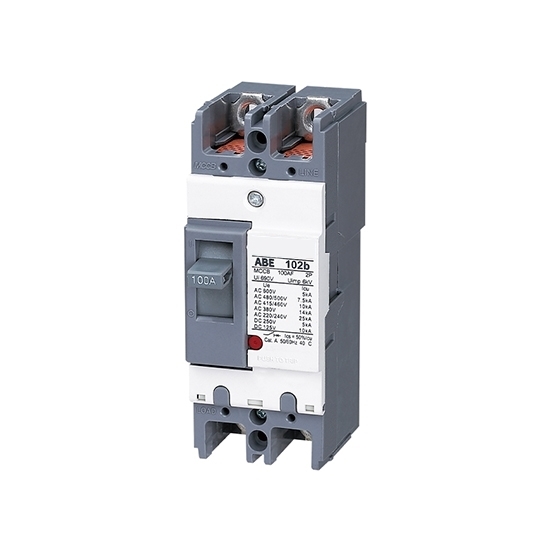 2 Pole Molded Case Circuit Breaker, 20A/ 30A/ 40A/ 50A to 100A