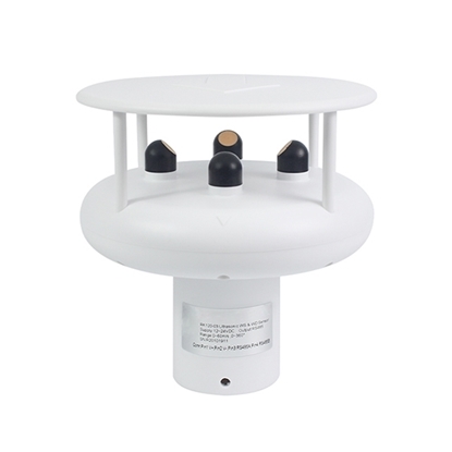 Ultrasonic Anemometer for Wind Speed & Direction, 60 m/s