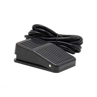 AC 250V 15A Foot Pedal Switch，Electric Momentary Foot Pedal Switch-Nonslip Aluminum Shell-Mechanical Life 1,000,000 Times