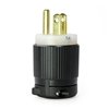 Picture of 15A 125V Locking Plug, 2 Pole, 3 Wire