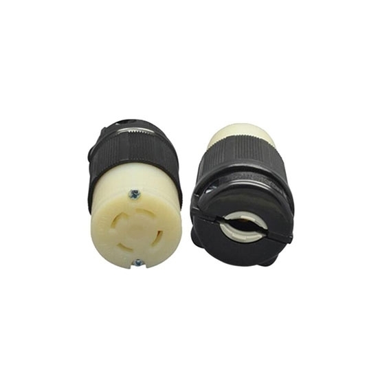 30A 480V Locking Plug, 3 Pole 4 Wire