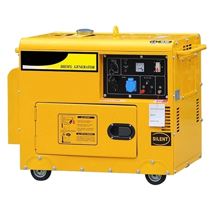 3kW (3.5kVA) Silent Diesel Generator, 1 Phase/3 Phase